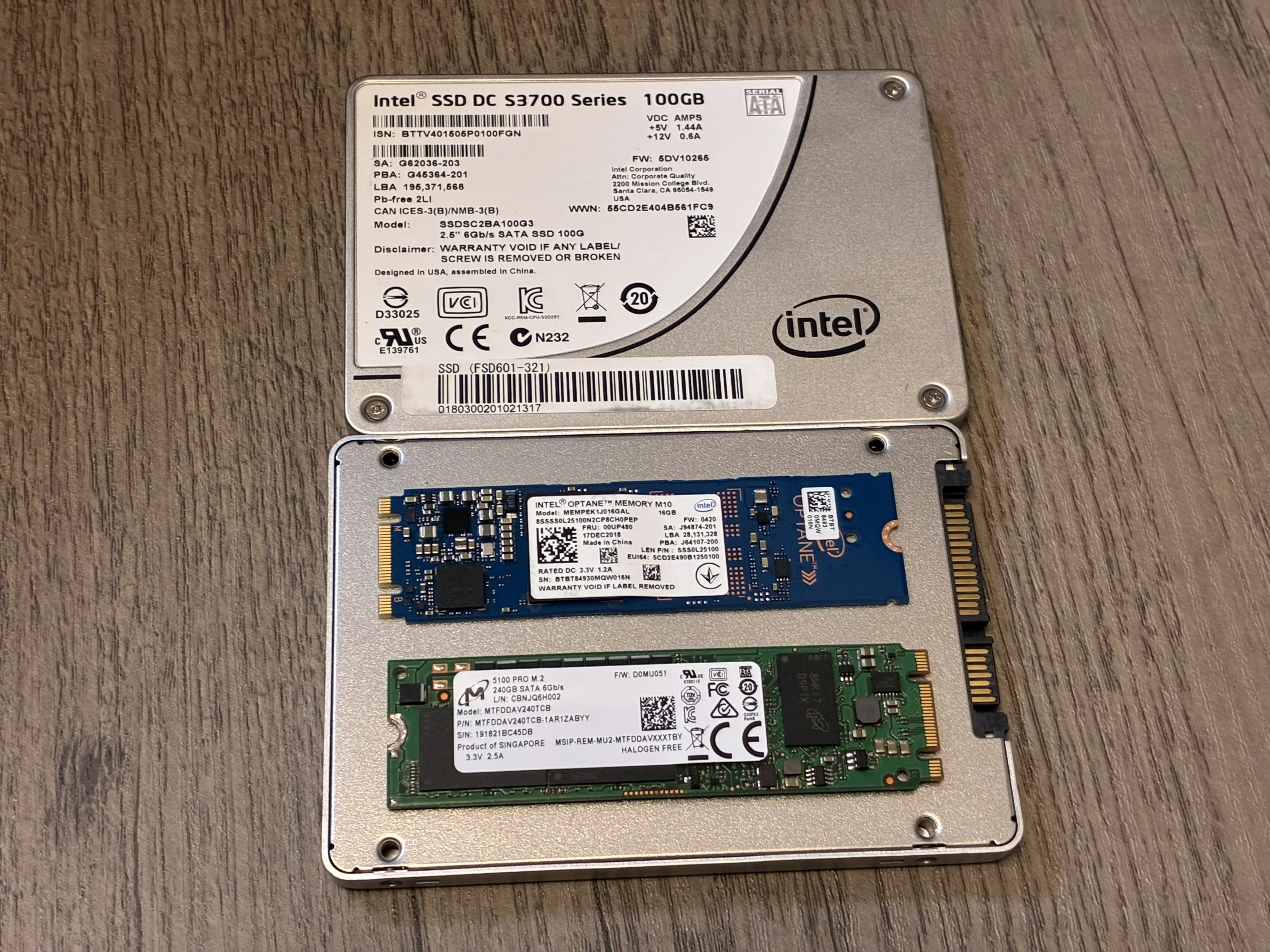 My SSD stock